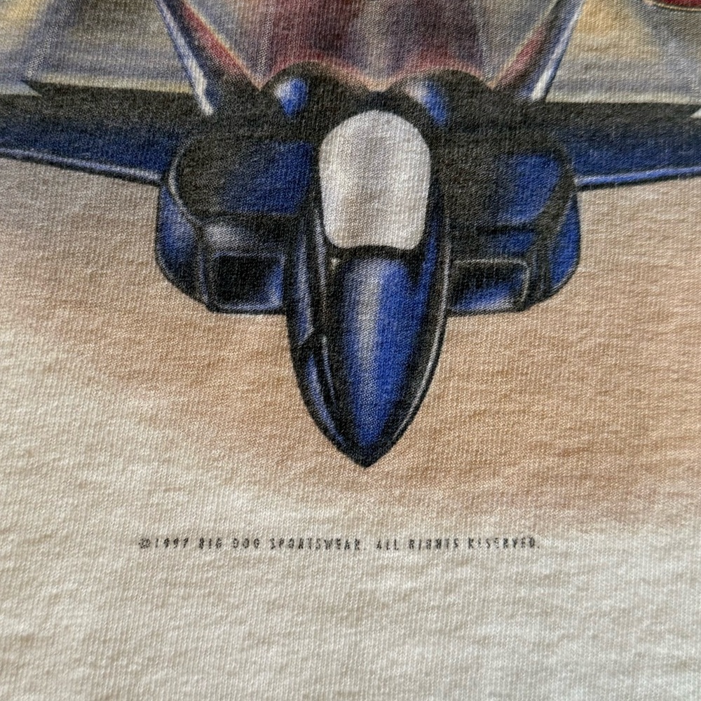 1997 Big Dogs “Top Dog” Vintage T-Shirt - Picture 3 of 9